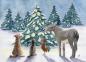 Preview: Postkarte DIN-A6  Bremer Stadtmusikanten Weihnachten - Bremen12